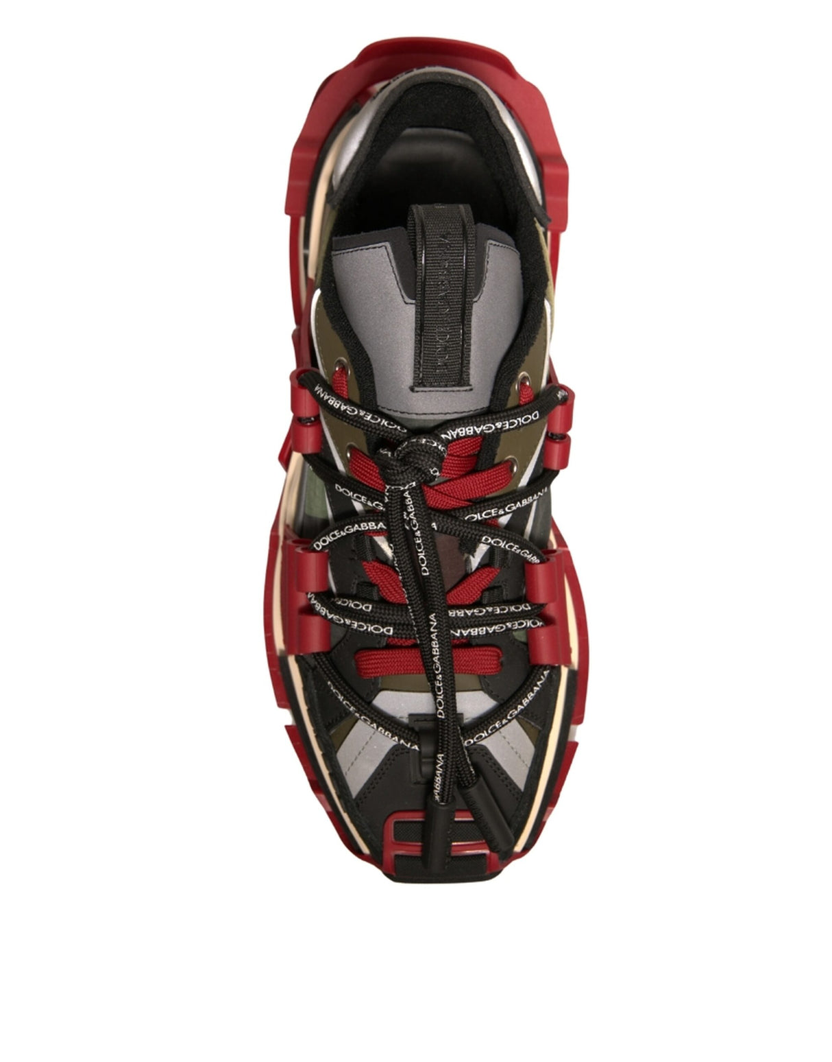 Dolce & Gabbana Multicolor Panelled Space Sneakers Shoes