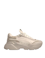 Dolce & Gabbana White Daymaster Leather Low Top Sneakers Shoes