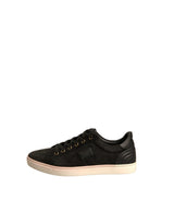 Dolce & Gabbana Black Logo Suede Leather Men Sneakers Shoes