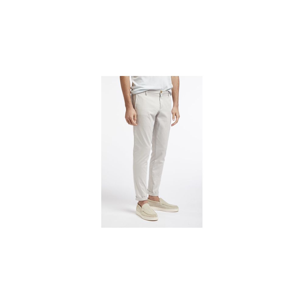 AT.P.CO Gray Cotton Jeans & Pant