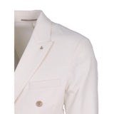 AT.P.CO White Polyester Blazer