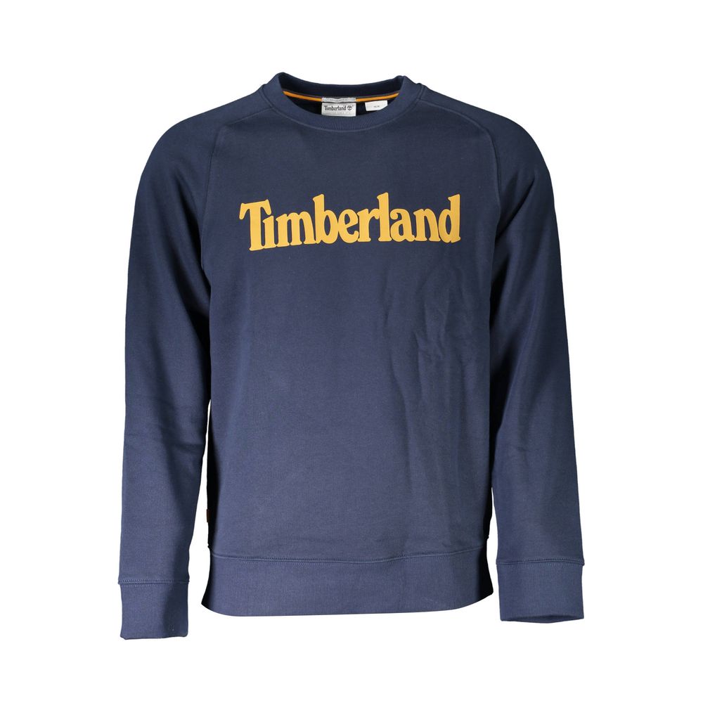 Timberland Blue Cotton Men Sweater