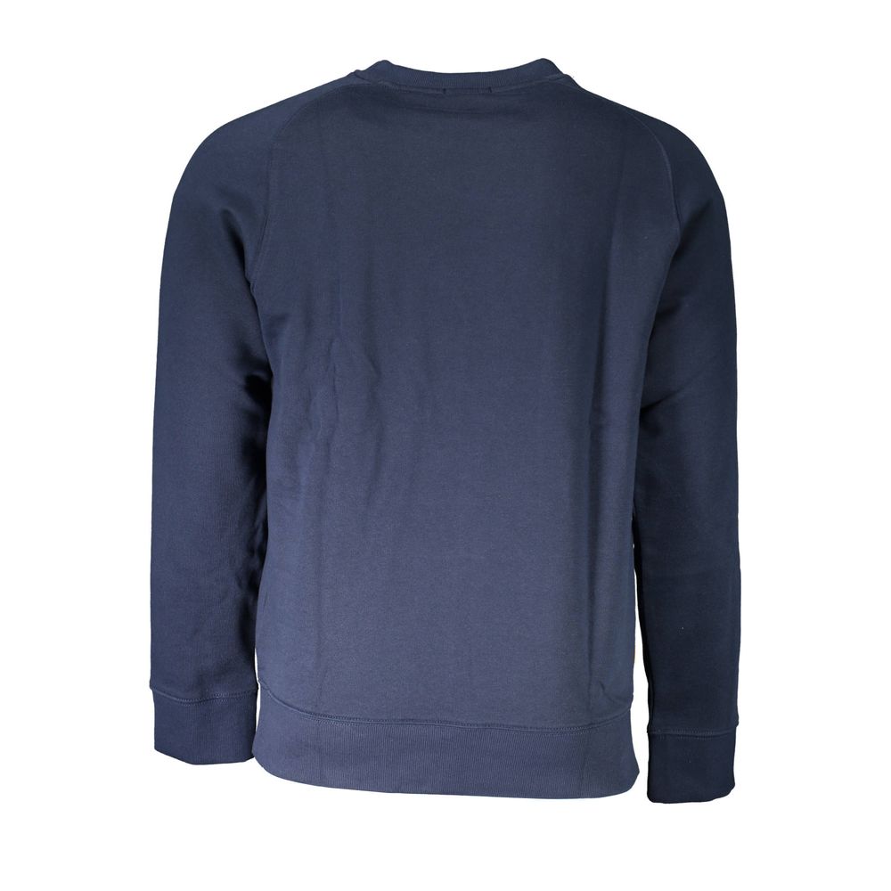 Timberland Blue Cotton Men Sweater