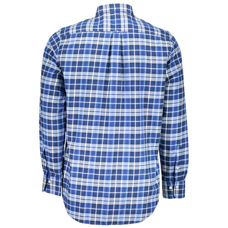 Gant Blue Cotton Men Shirt