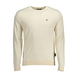 Napapijri Beige Cotton Men Sweater