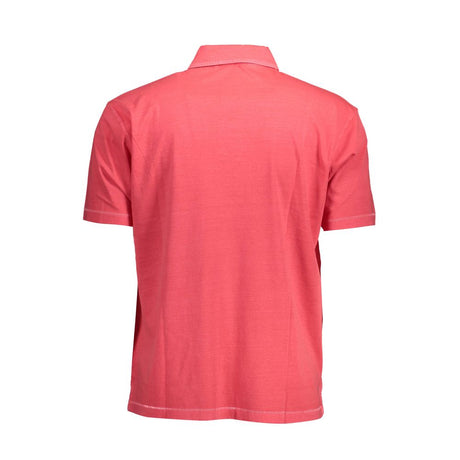 Gant Pink Cotton Men Polo Shirt