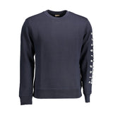 Napapijri Blue Cotton Men Sweater