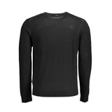 Napapijri Black Wool Men Sweater