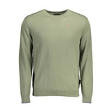 Napapijri Green Wool Men Sweater