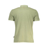 Napapijri Green Cotton Men Polo Shirt