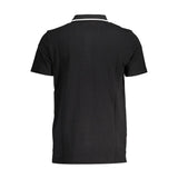 Fila Black Cotton Men Polo