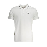 Fila White Cotton Men Polo