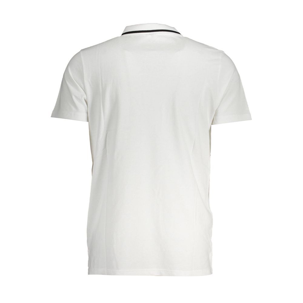 Fila White Cotton Men Polo