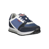 Carrera Blue Eco Leather Men Sneaker