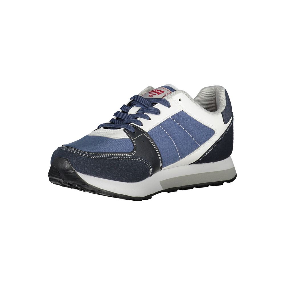 Carrera Blue Eco Leather Men Sneaker