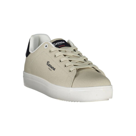 Carrera Beige Polyethylene Men Sneaker