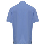 Canali Blue Cotton Polo Shirt