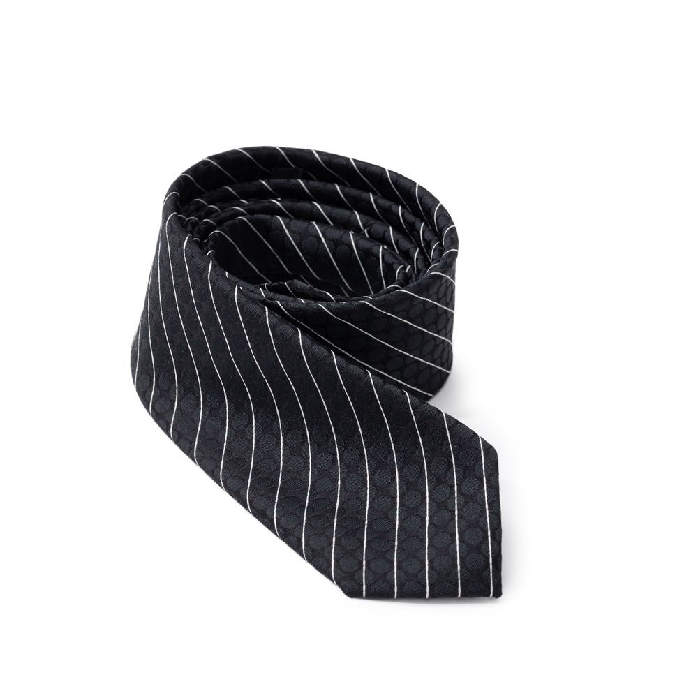 Dolce & Gabbana Black Polyester Ties & Bowty