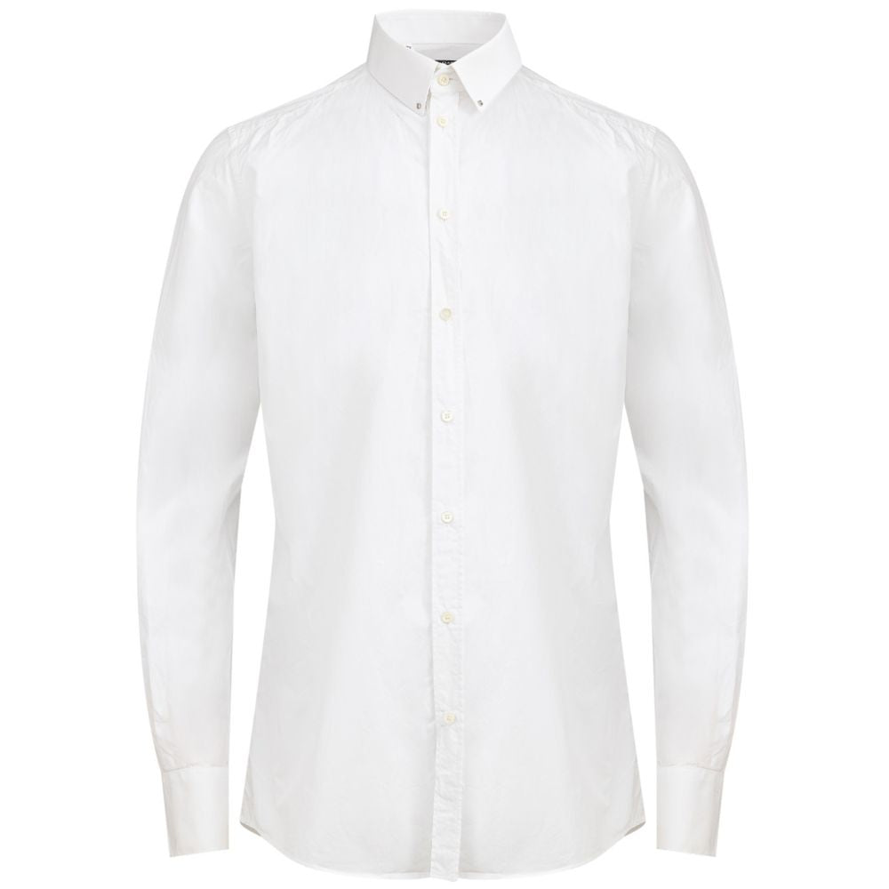 Dolce & Gabbana White Cotton Shirt