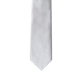 Giorgio Armani Silver Silk Tie