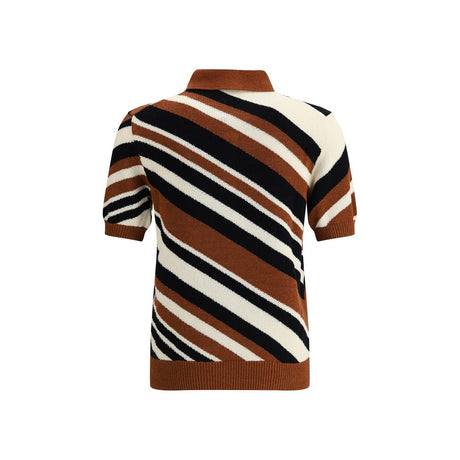 Dolce & Gabbana Striped Polo Shirt