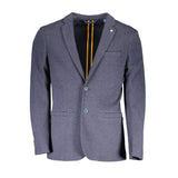 Gant Blue Cotton Men Jacket