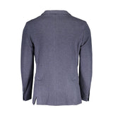 Gant Blue Cotton Men Jacket