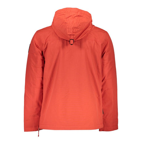 Napapijri Red Polyamide Men Jacket