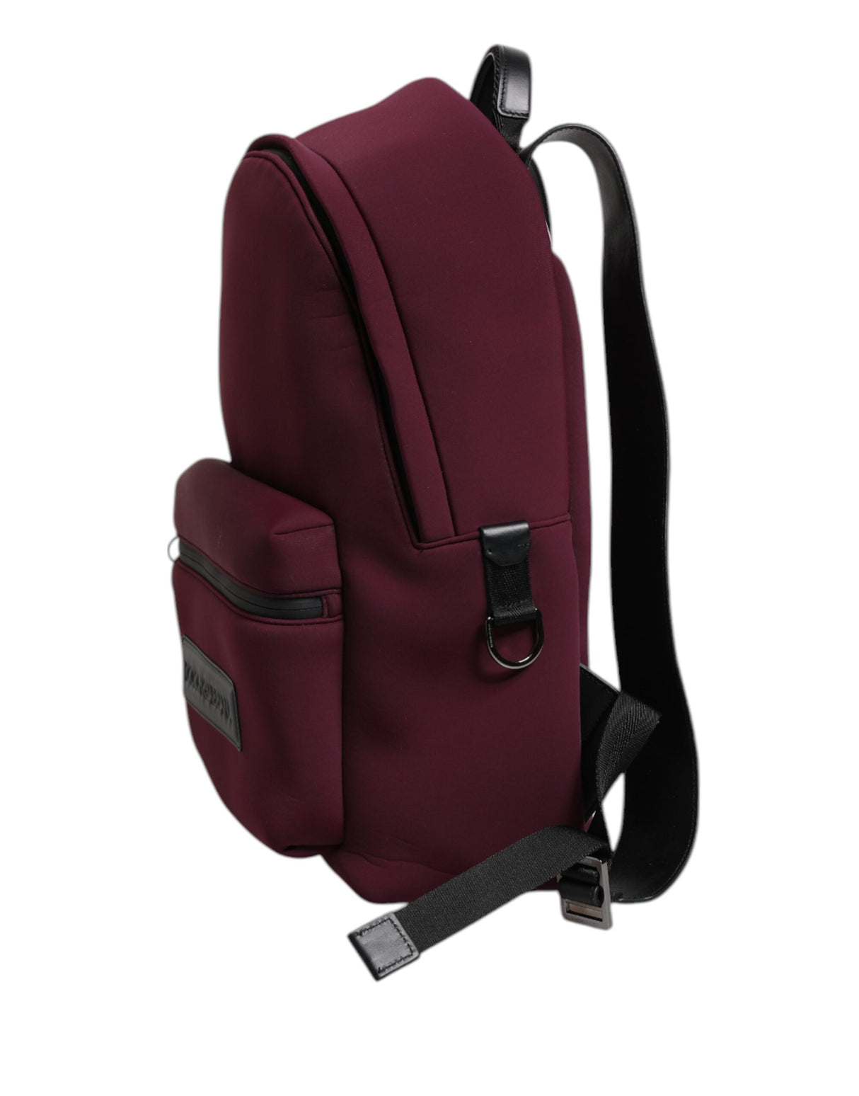 Dolce & Gabbana Burgundy Montreale Tecnico Textile Men Backpack Bag