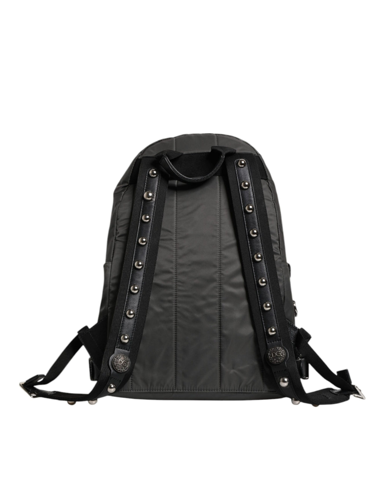 Dolce & Gabbana Gray Nylon Prince Forever School Travel Men Backpack Bag