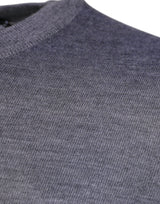 Dolce & Gabbana Gray Cashmere Crew Neck Pullover Sweater