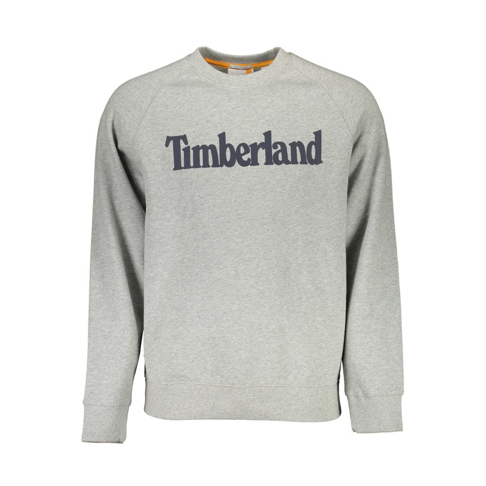 Timberland Gray Cotton Men Sweater