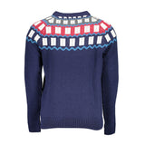 Gant Blue Wool Men Sweater