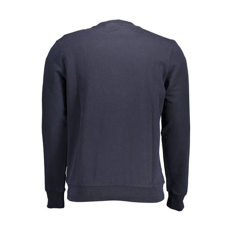 Napapijri Blue Cotton Men Sweater