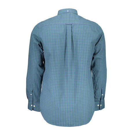 Gant Blue Cotton Men Shirt