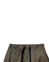 Dolce & Gabbana Multicolor Patchwork Camouflage Cargo Pants