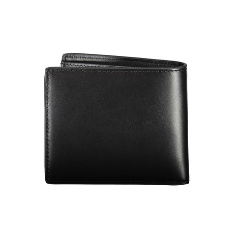 Tommy Hilfiger Black Leather Men Wallet