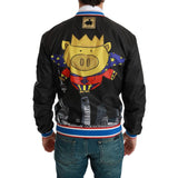 Dolce & Gabbana Black Material Jacket