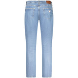 Guess Jeans Blue Cotton Men Jeans