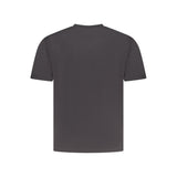 North Sails Black Cotton Men T-Shirt