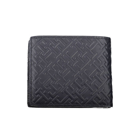 Tommy Hilfiger Blue Leather Men Wallet