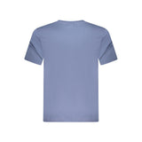 North Sails Blue Cotton Men T-Shirt