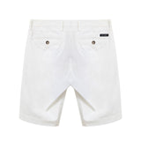 Dolce & Gabbana White Cotton Short