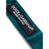 Dolce & Gabbana Green Silk Ties & Bowty