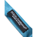 Dolce & Gabbana Light Blue Silk Ties & Bowty