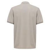 Canali Gray Cotton Polo Shirt