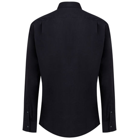 Dolce & Gabbana Navy Blue Cotton Shirt