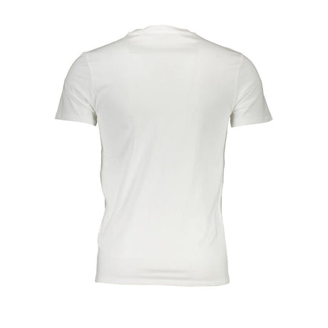 Guess Jeans White Cotton Men T-Shirt