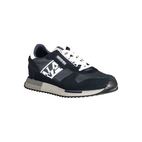 Napapijri Blue Leather Men Sneaker