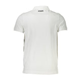 Cavalli Class White Cotton Men Polo